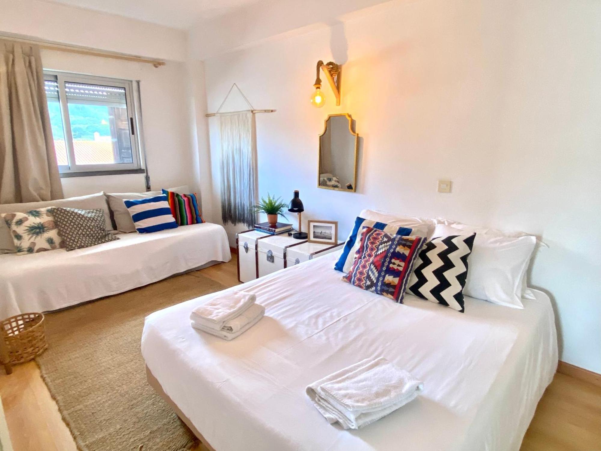 Casa Azul Apartment Nazare Luaran gambar